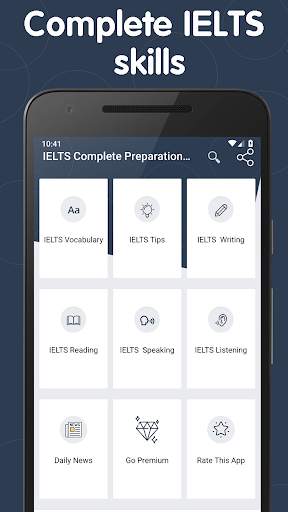 IELTS Complete Preparation and Exam (Free English) screenshot 1