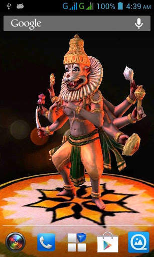 3D Narasimha Live Wallpaper screenshot 7