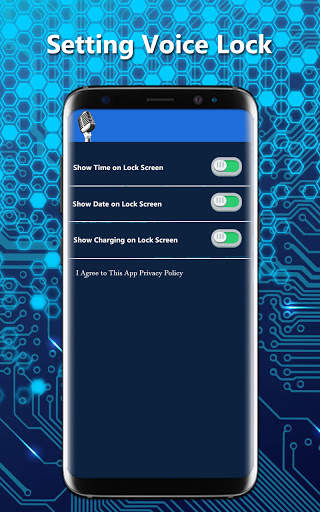 Voice Lock Screen Classic – Unlock Your Phone 4 تصوير الشاشة