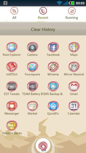 Rose FREE GO Launcher EX Theme screenshot 4