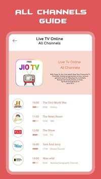 Live Jio TV HD Channels Guide screenshot 3