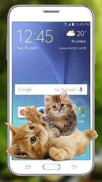 Funny Cat Walks On Screen - Cute Animation & Joke screenshot 2