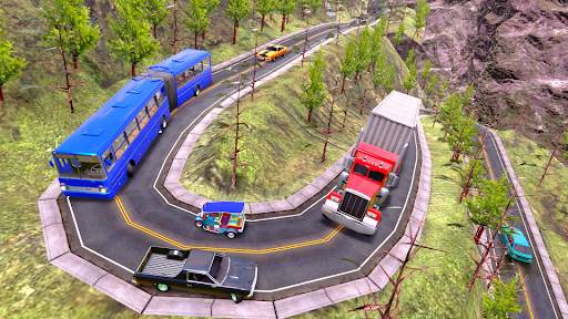 Risky Road: Hilly Bus Driver screenshot 2