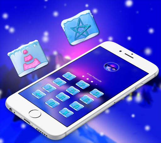 Winter Ice Launcher Theme screenshot 3