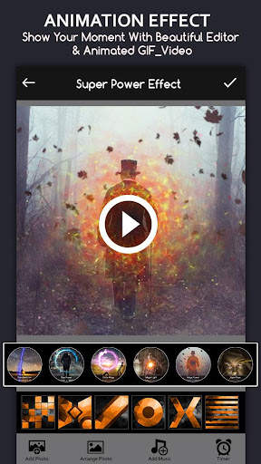Super Power Effect Video Maker screenshot 4