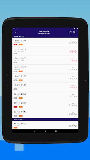 KOLEO - PKP timetable screenshot 12