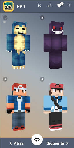 Pokemon Skins Minecraft screenshot 2