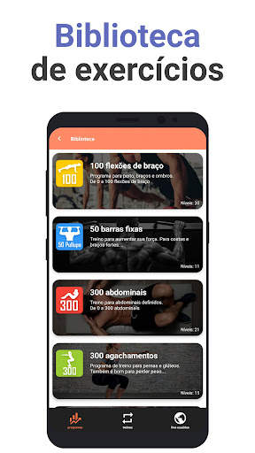 Exercícios em casa BeStronger screenshot 3