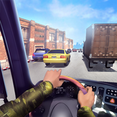 Racing in Truck icon