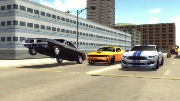 City Muscle Car Driving simulator 2017 screenshot 1