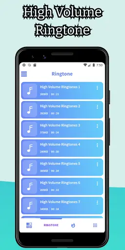 New High Volume Ringtones screenshot 1