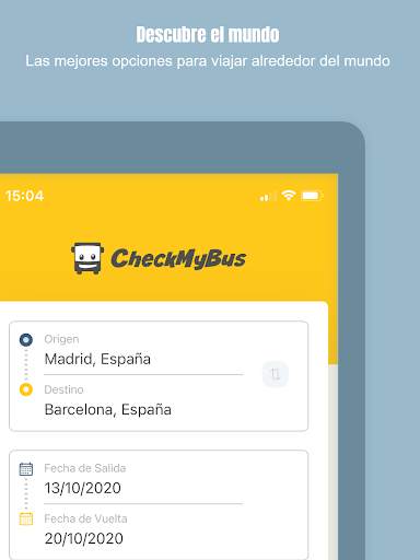 CheckMyBus: la app para comparar autobuses screenshot 7