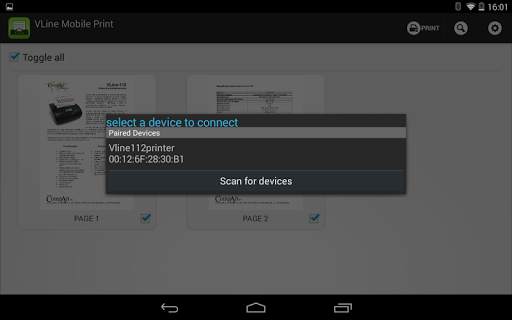 VLine Mobile Print screenshot 7