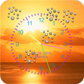 Clock Wallpaper(Cloud style) icon