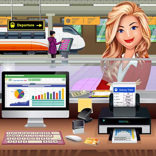 Subway Train Manager Cashier: ATM Cash Register 1.0.4
