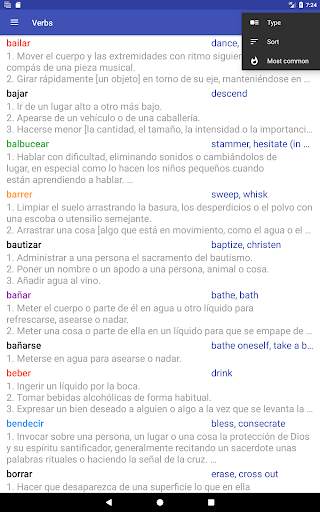 Verbos Español screenshot 17