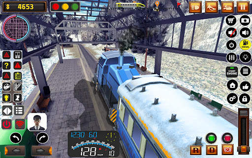 Uphill Train Simulator Game. screenshot 17
