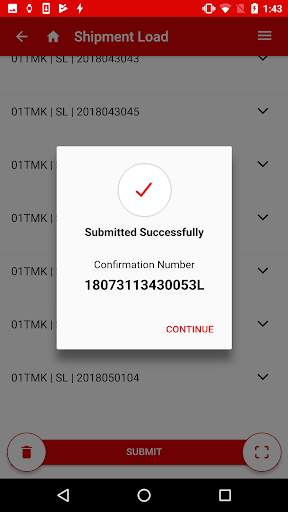 Shipping Confirmation System screenshot 8