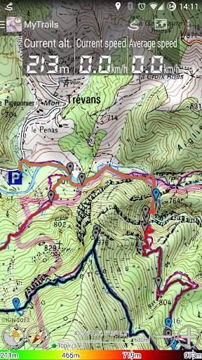 MyTrails screenshot 1