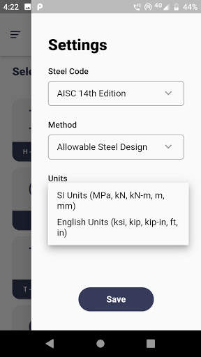 Steel Design screenshot 2