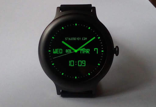 Analog-Digital Watch Face-7 for Wear OS by Google screenshot 1
