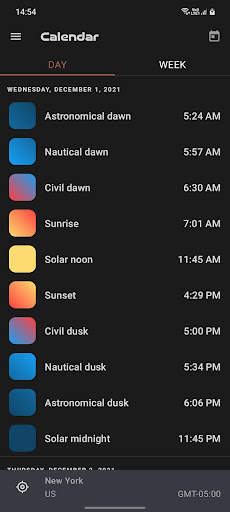 Sun Today (Sunrise & Sunset) screenshot 1