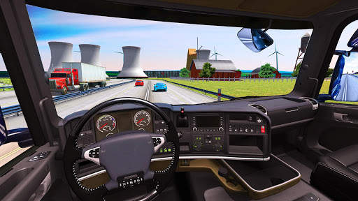 เครื่องจำลองรถบรรทุกยูโร 2018 - Truck Simulator screenshot 2