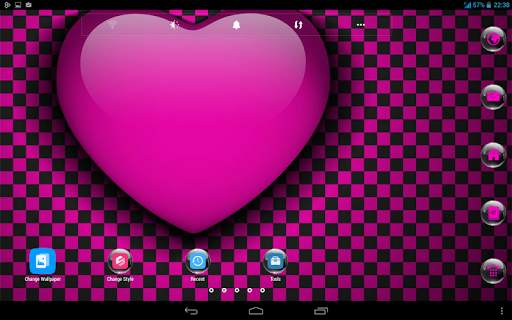 Pink Black Theme screenshot 13