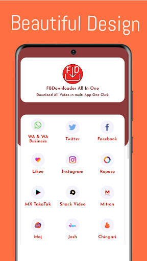 FBDownloader Video OR Storie screenshot 1