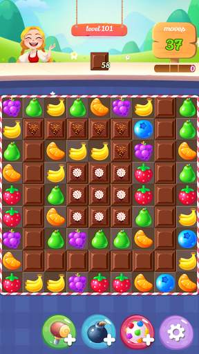 New Sweet Fruit Punch: #1 Free Puzzle Match 3 Game screenshot 8