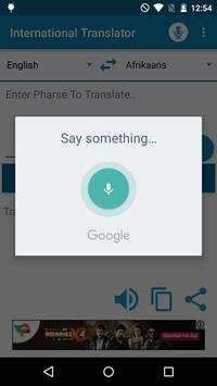 Voice Translator All Languages 1 تصوير الشاشة
