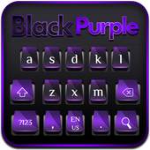 Black Purple Cool Keyboard 10001007