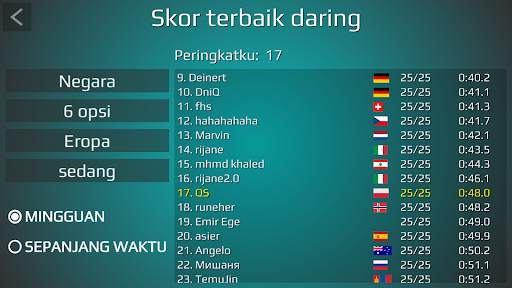 Kuis Peta Dunia screenshot 8