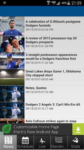 Los Angeles Baseball - Dodgers Edition screenshot 5