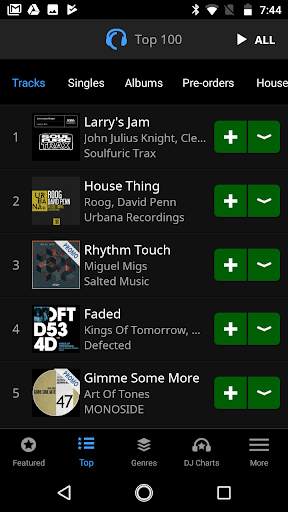 Traxsource screenshot 2