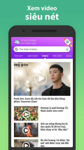 Trình Duyệt Mini - Cực Nhanh, Cực Nhẹ, Vô Đối screenshot 2