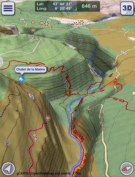 GeoFlyer Europa 3D - Offline-Karten GPS Outdoor screenshot 7