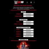 WWE 2K19 CAW Recipe Generator 1.5.4