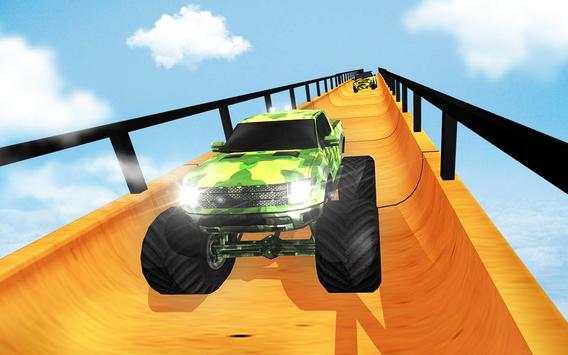 Army Mega Ramp Car Racing screenshot 1