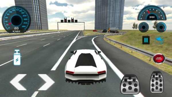 Free Roam driving Simulator 2017 3D screenshot 2