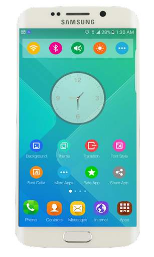 Galaxy S8 launcher Theme screenshot 3