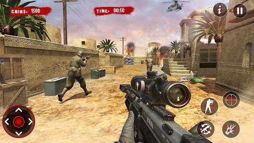 Army Critical Sniper Counter Terrorist 2018 screenshot 1