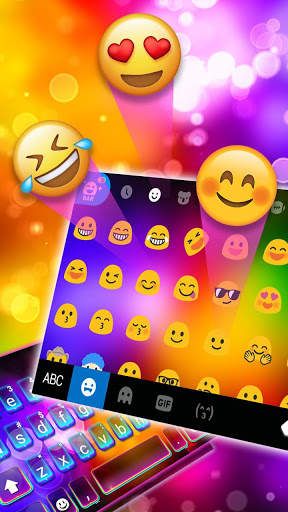 Color Light Flash Keyboard Theme screenshot 3