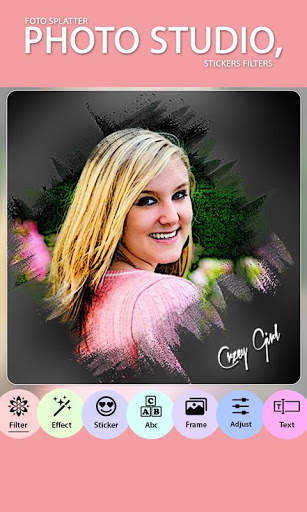 Foto Splatter - Photo Studio, Stickers & Filters screenshot 1