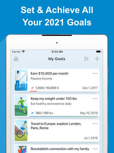 Goal Setting Tracker Planner screenshot 15