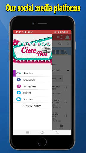 Cine bus screenshot 2