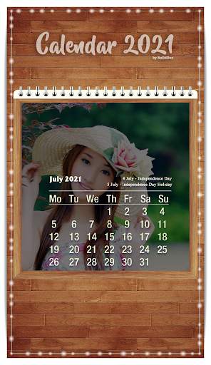 Bingkai Foto Kalender 2021 📆 screenshot 4