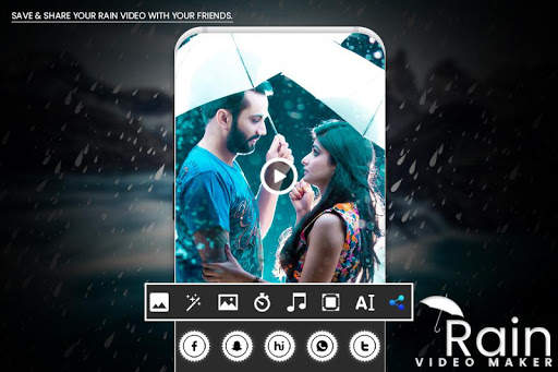 Rain Video Maker screenshot 8