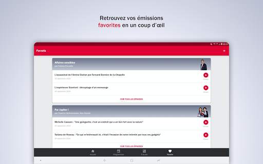 France Inter - radio, actus 10 تصوير الشاشة
