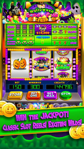 Halloween Candy Vegas Slots Mega Slot Machine FREE screenshot 6